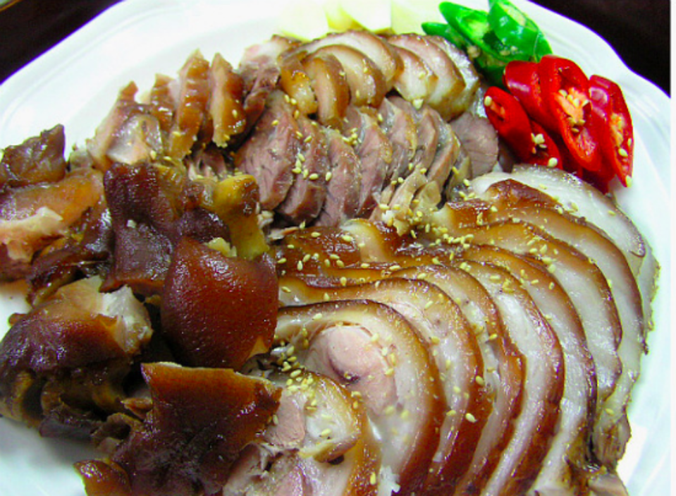 Công thức làm món chân giò luộc Jokbal Công thức làm món chân giò luộc Jokbal