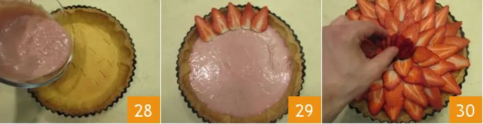 Cách làm bánh Crostata dâu tây cực hấp dẫn