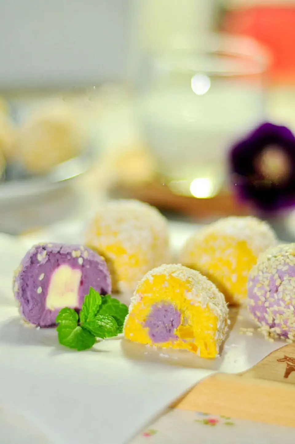 Cách làm bánh Mochi khoai lang mới lạ siêu ngon
