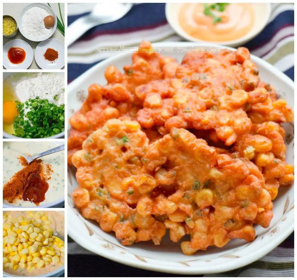 Cách làm bánh ngô chiên cay cực ngon cho mùa lạnh
