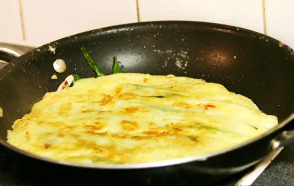 Cách làm bánh Pancake hải sản Hàn Quốc