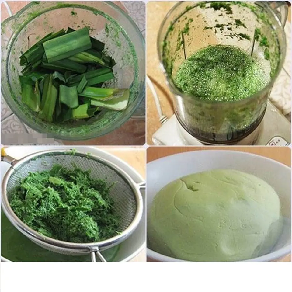 Cách làm bánh trôi nước lá dứa cực ngon