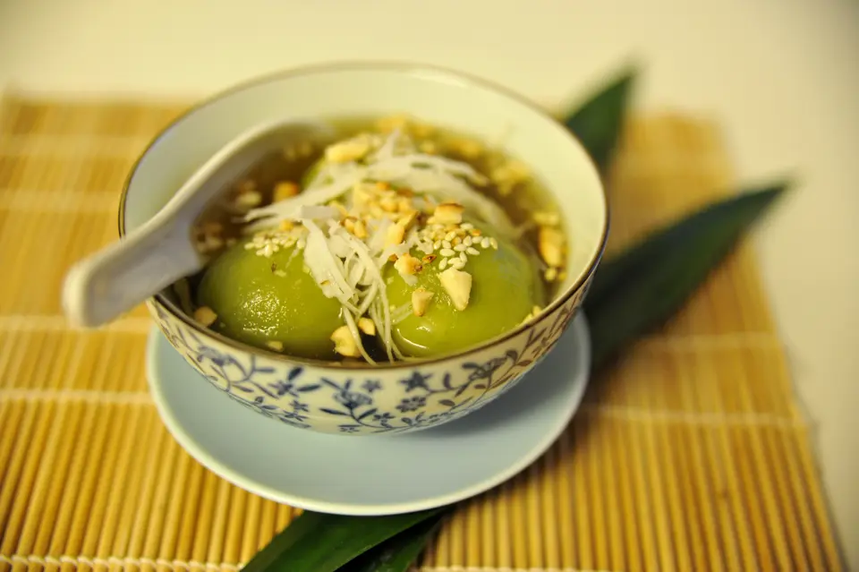Cách làm bánh trôi nước lá dứa cực ngon