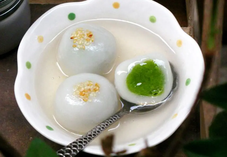 Cách làm bánh trôi nước trà xanh ngon tuyệt