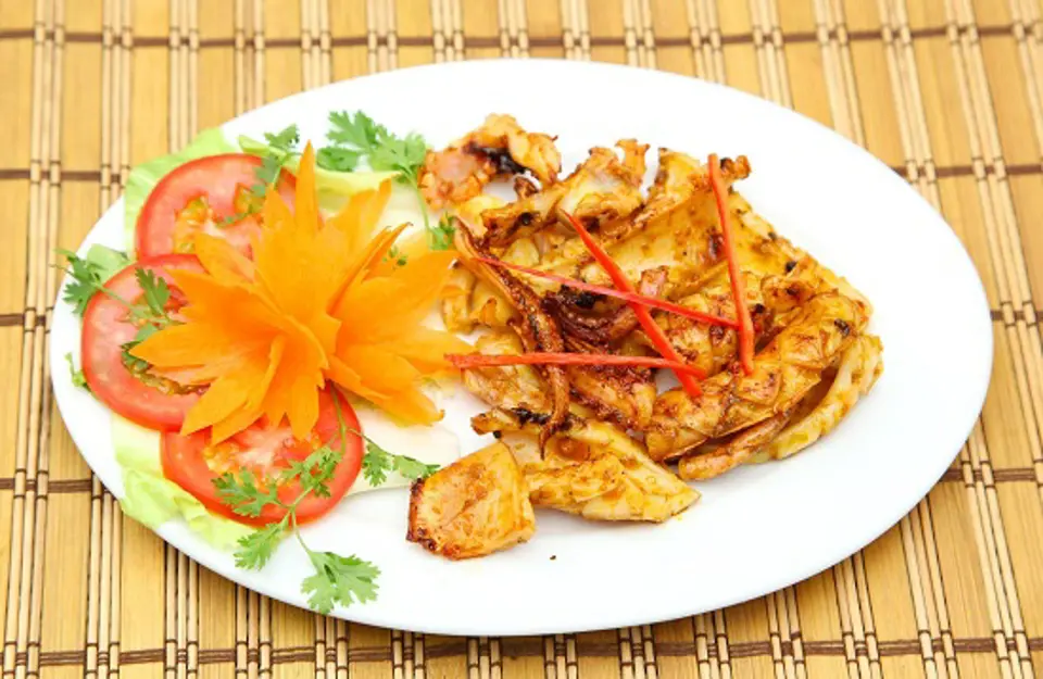 Cách làm mực nướng muối ớt ngọt vị thơm lừng