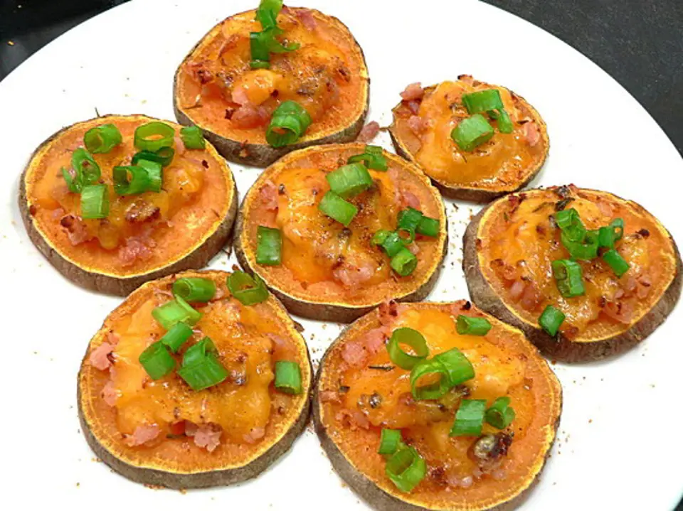 Cách làm khoai lang nướng phô mai ngon mê li