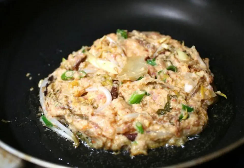 Cách làm pancake đậu xanh kiểu Hàn
