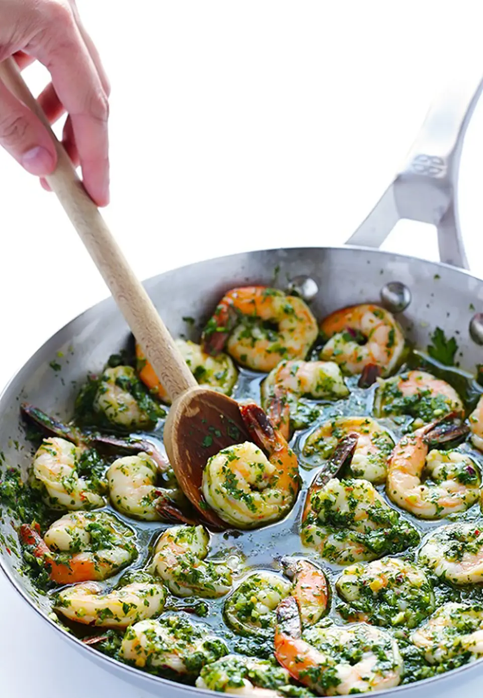 Cách làm tôm sốt chimichuri cho bữa tối ngon mê li