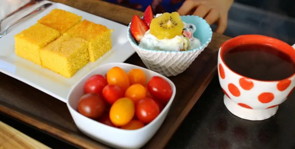 Cách làm bánh ngô vàng ươm thơm ngon cho bữa sáng