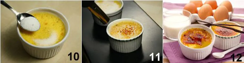 Cách làm kem nướng creme brulee ngon tuyệt
