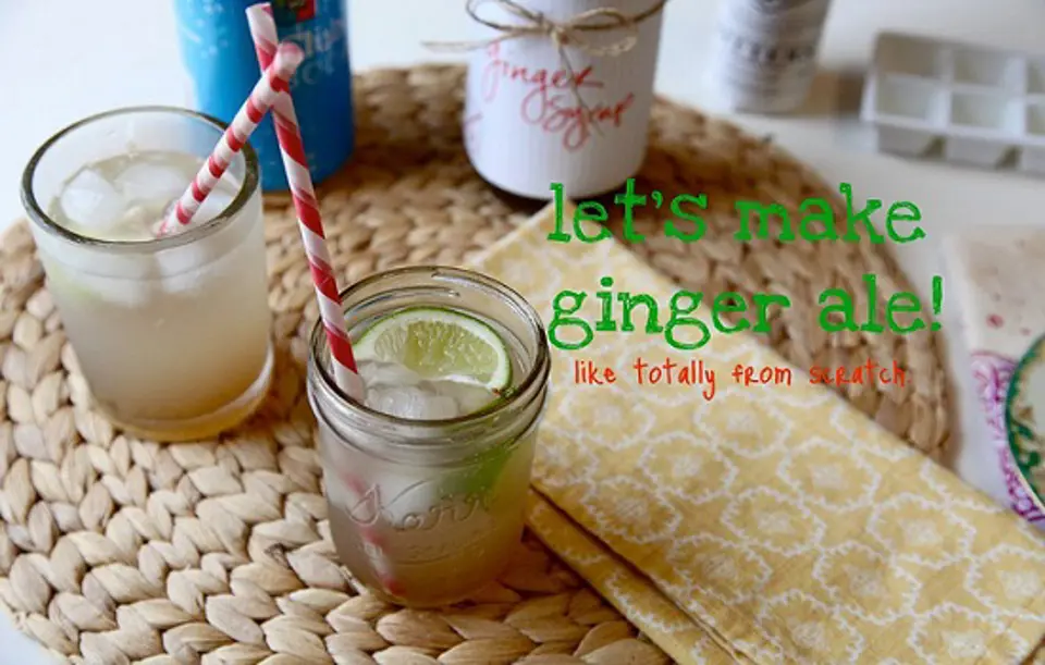 Cách làm siro gừng để pha chế soda tại nhà