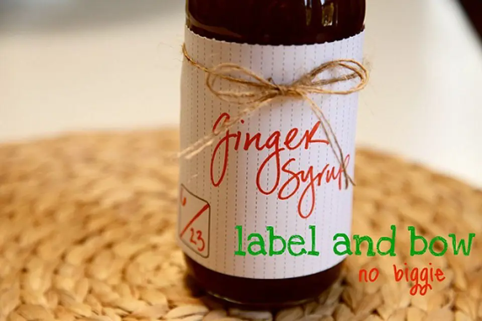Cách làm siro gừng để pha chế soda tại nhà