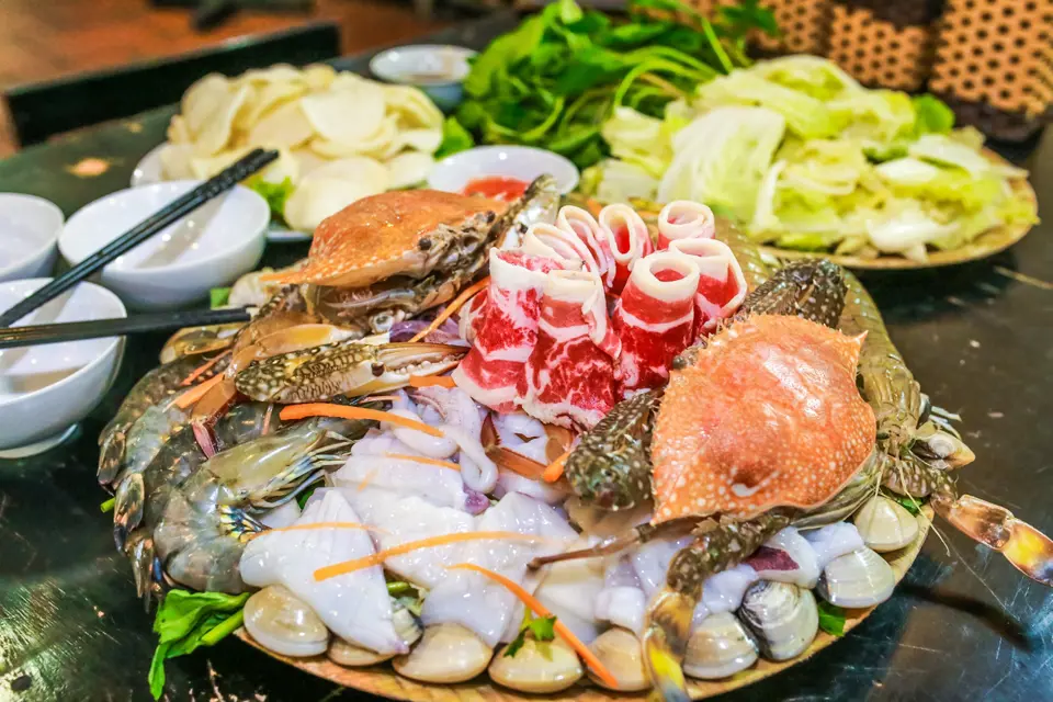 Cách nấu lẩu hải sản siêu ngon