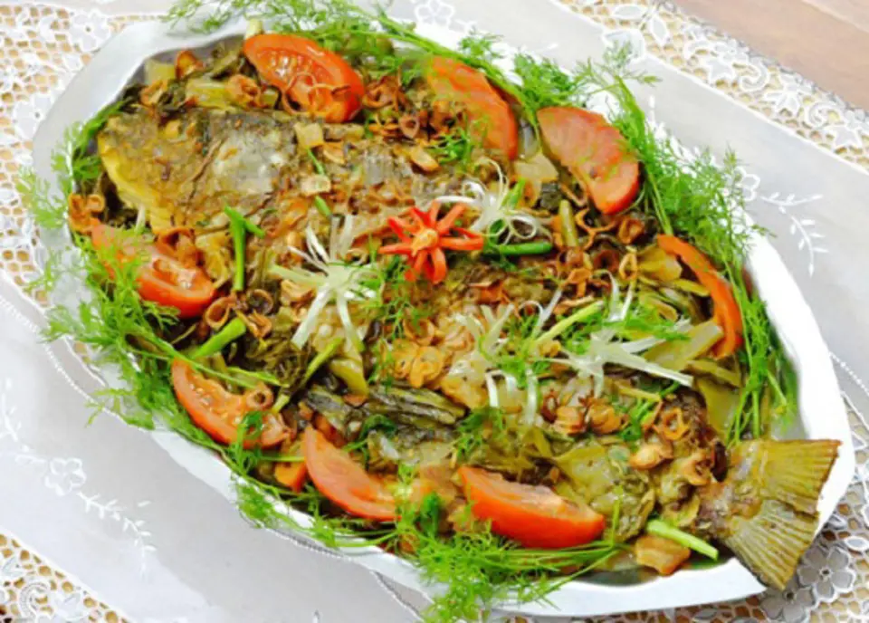 Cách làm cá chép om dưa ngon tuyệt cho cả nhà