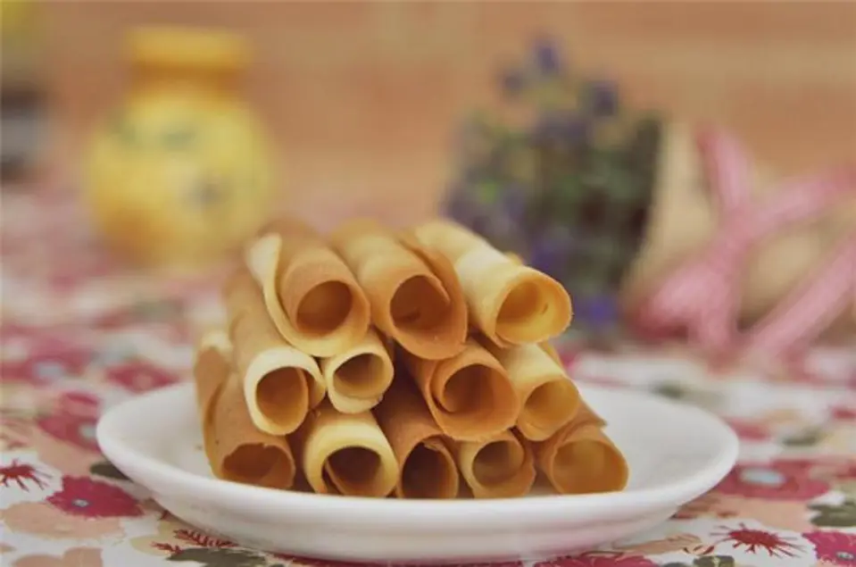 Cách làm bánh quế giòn rụm hấp dẫn