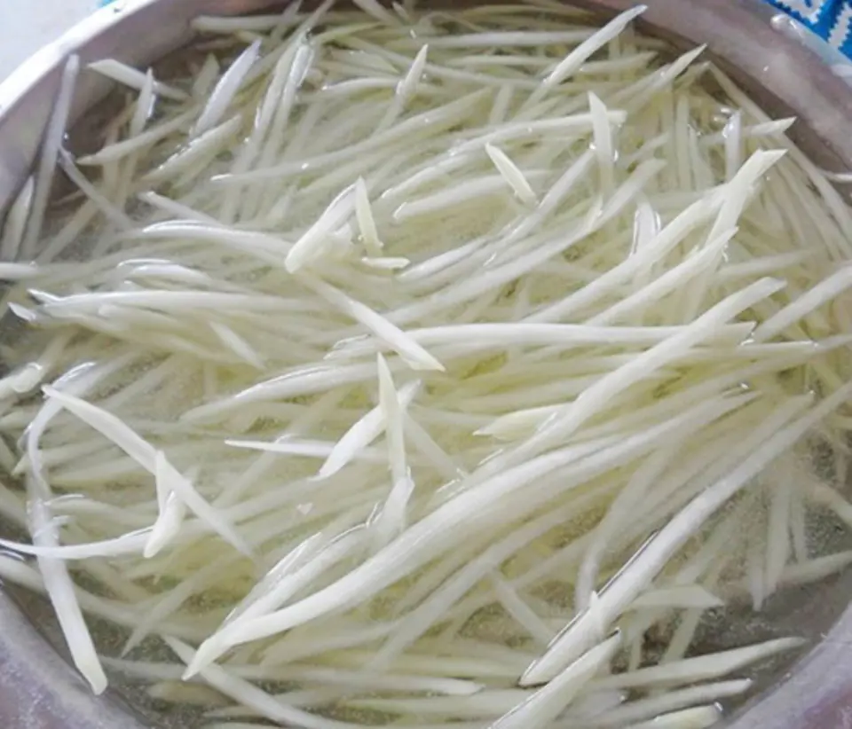 Cách làm mứt đu đủ xanh thái sợi
