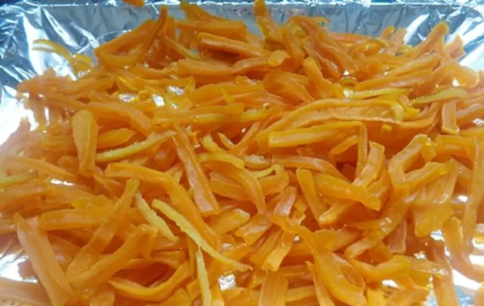 Cách làm mứt bí đỏ miếng